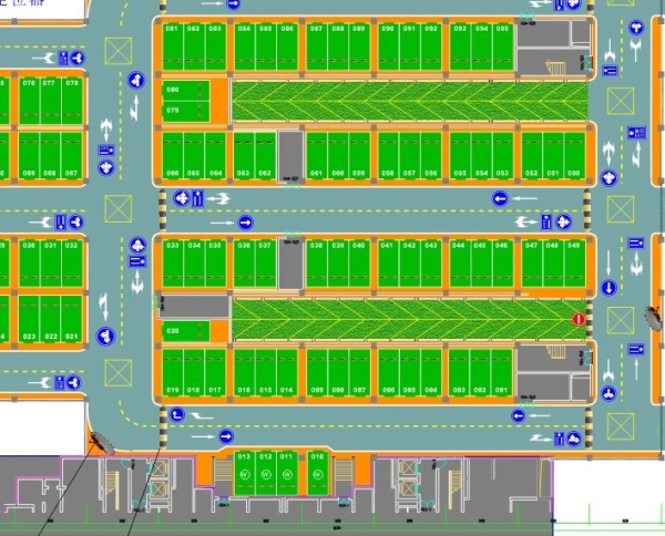 停车场规划设计图