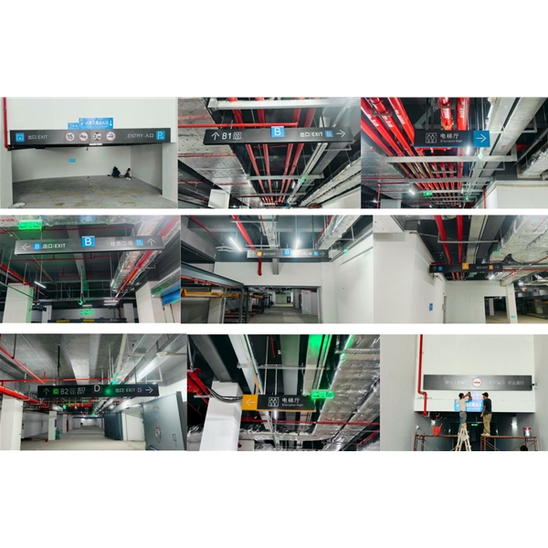 停车场龙门灯箱